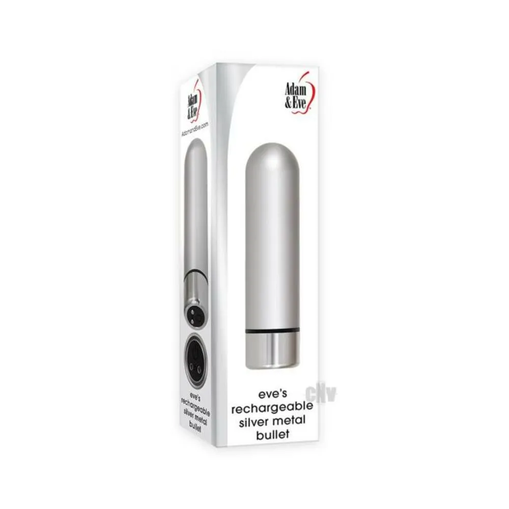 A&e Rechargeable Silver Metal Bullet
