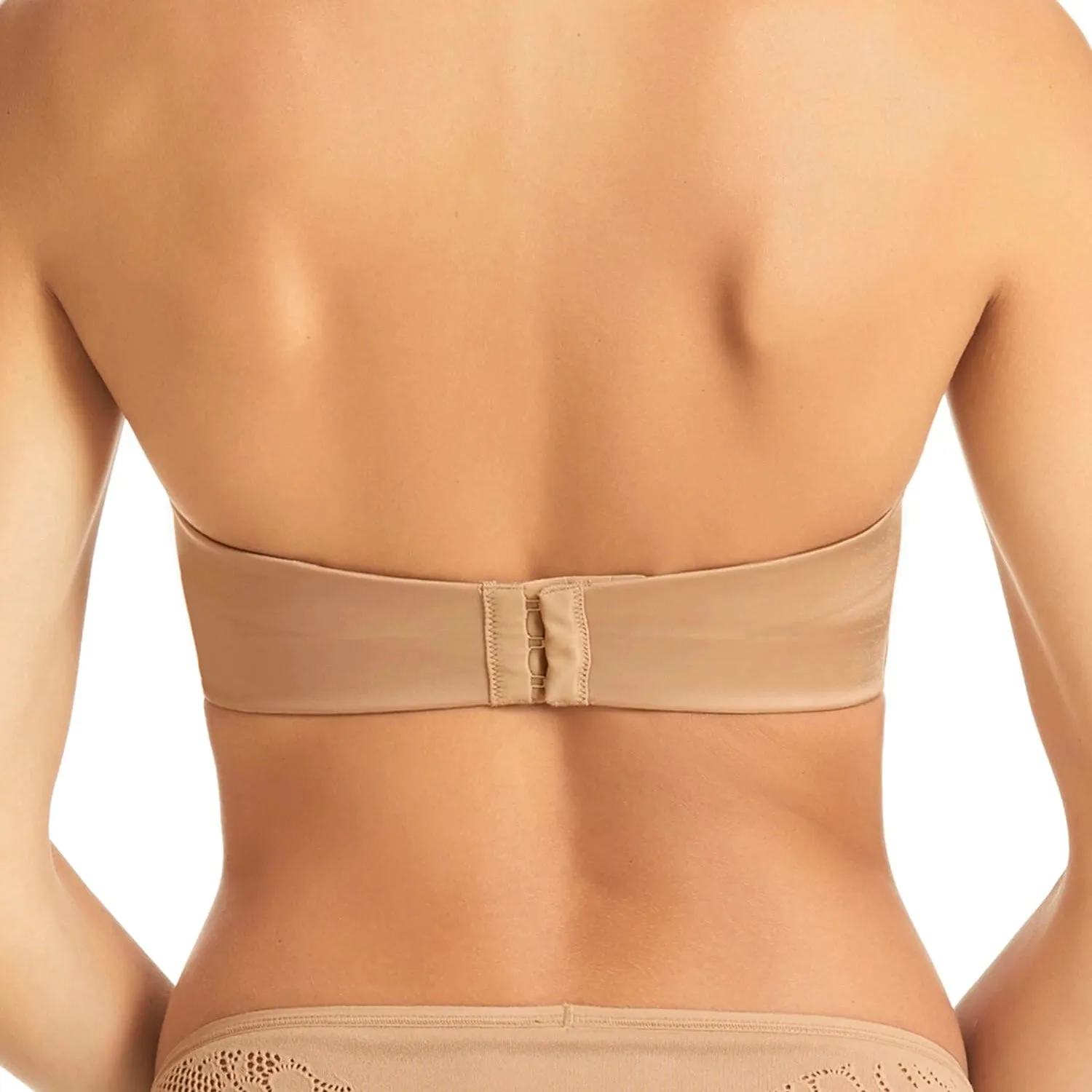 Fine Line Nude Refined Wireless Strapless Bra