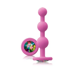 Glams Ripple Rainbow Gem Pink