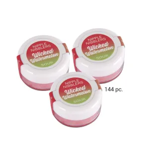 Jelique Nipple Nibbler Sour Tingle Balm Wicker Watermelon (Bulk Pack/144 pcs) 3 g