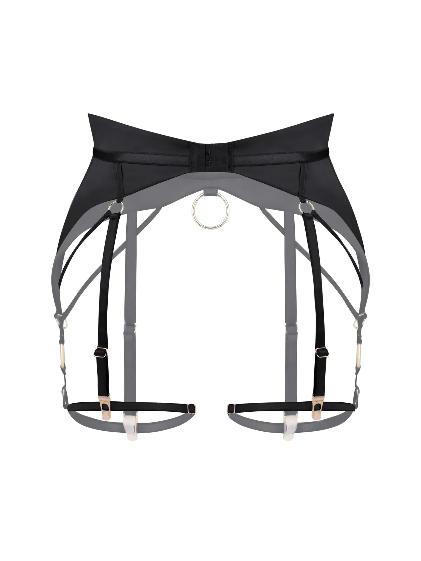 Lunari Black Suspender
