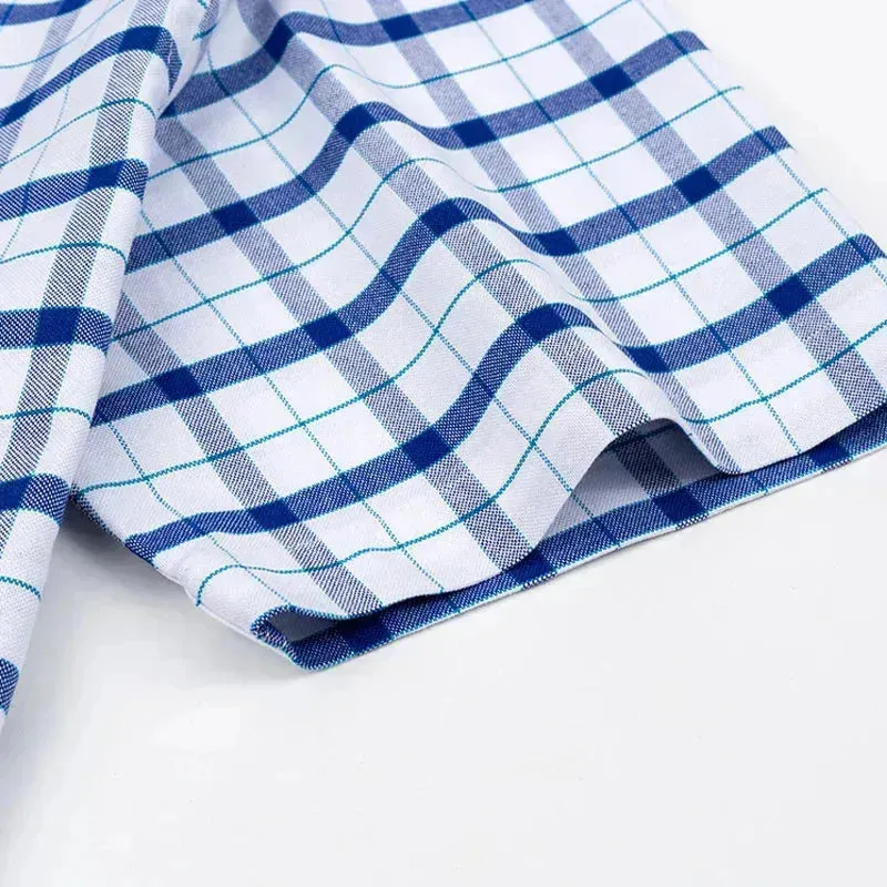 Men's Big Check Short Sleeve Shirt