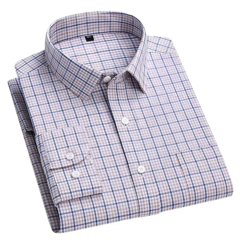 Men's Cotton Checkered Shirt