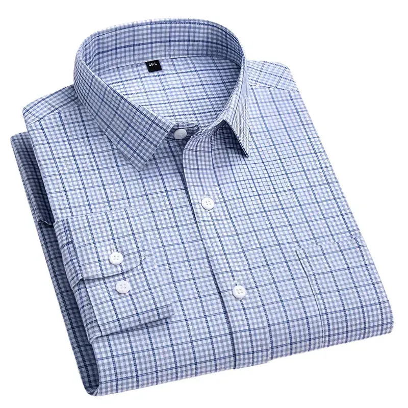 Men's Cotton Checkered Shirt
