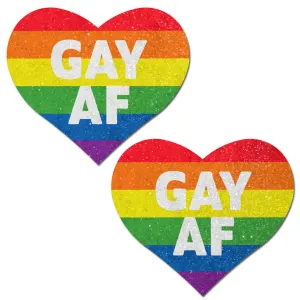 Pastease Premium Gay AF - Rainbow O/S