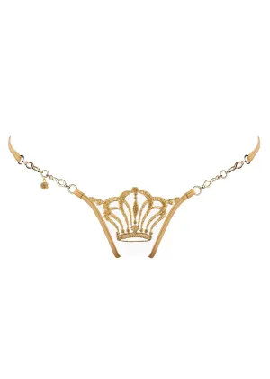 Queen of Love (Gold) Luxury G-String