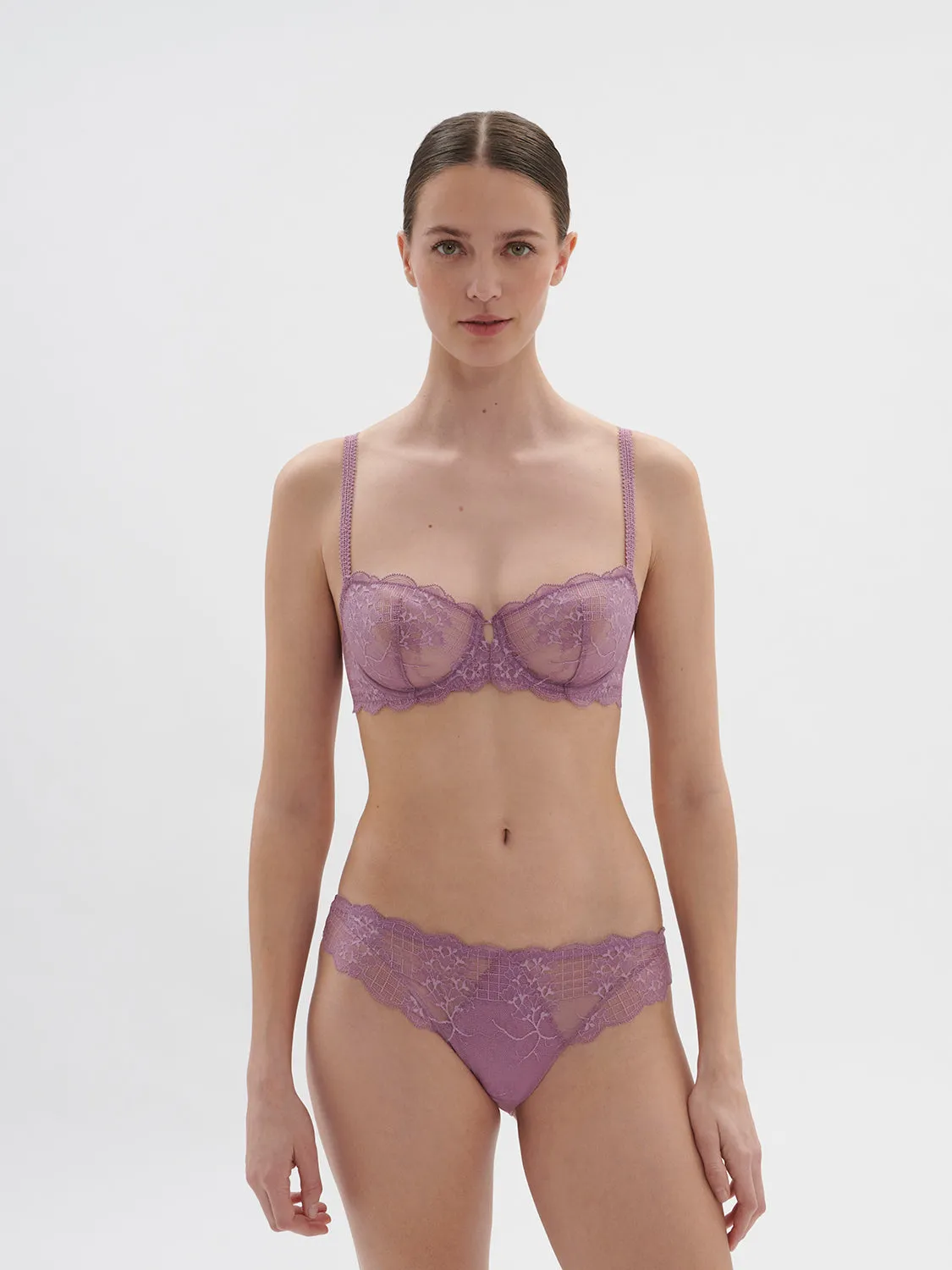 Reve Sheer Demi - Glamorous Mauve