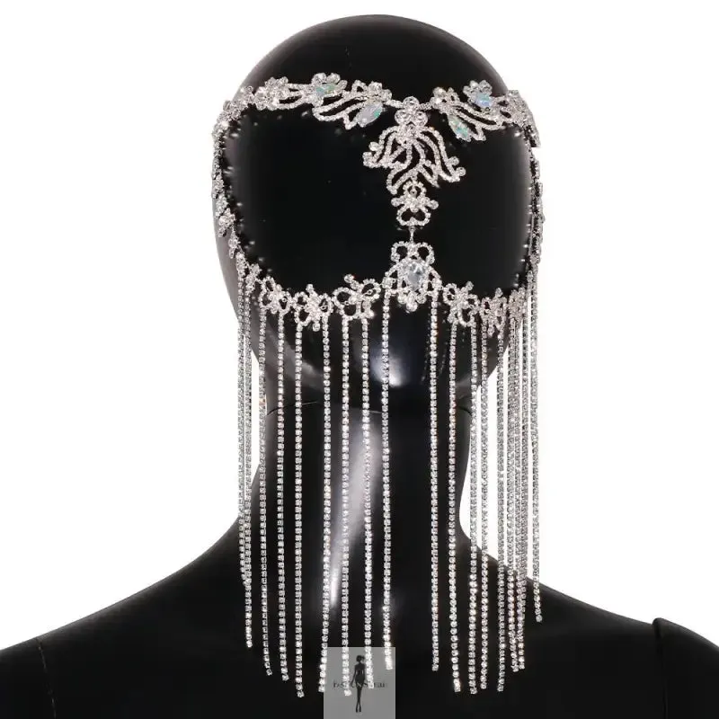 Rhinestone Crystal Jewelry Face Mask