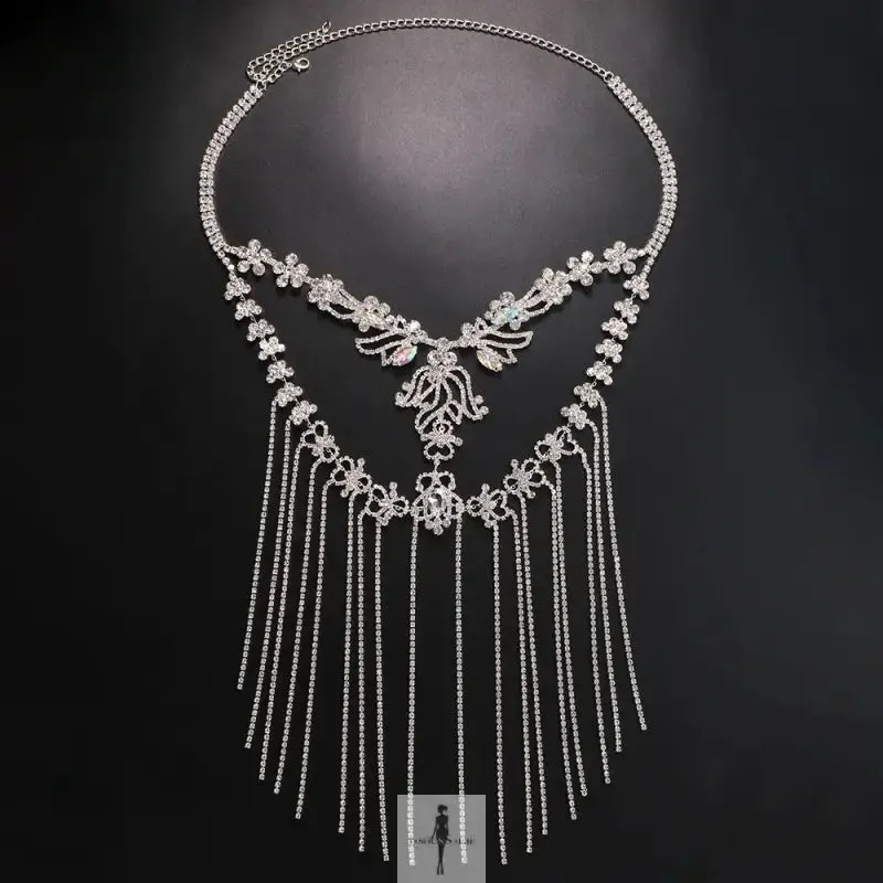 Rhinestone Crystal Jewelry Face Mask