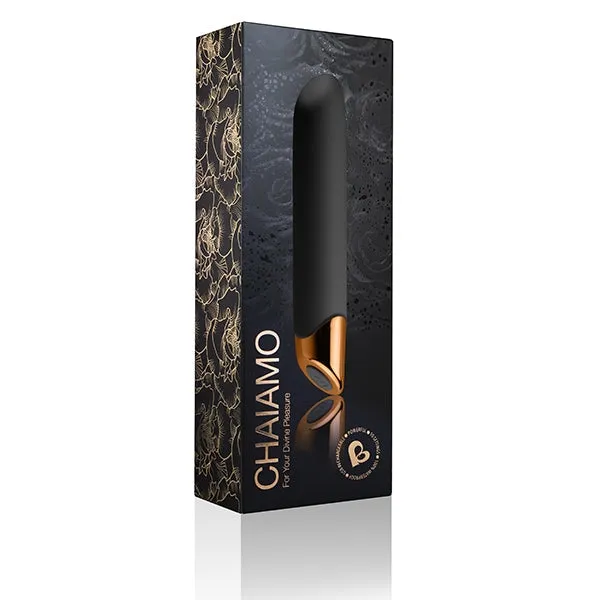 Rocks Off Chaiamo Black Vibrator Rechargeable