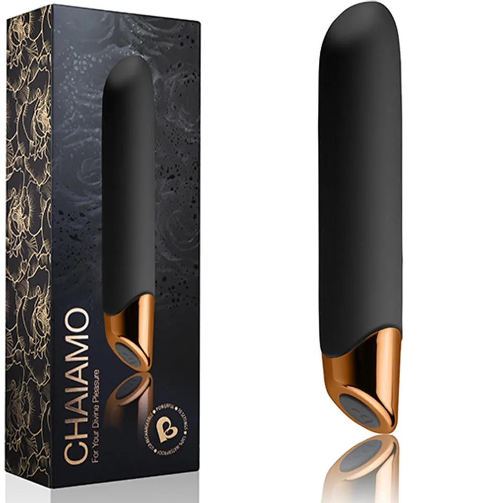 Rocks Off Chaiamo Black Vibrator Rechargeable