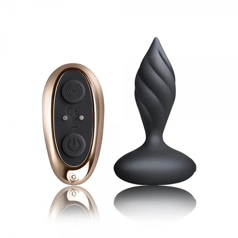 Rocks Off Desire Butt Plug Vibrating Anal Vibrator Remote Control USB Sex Toy