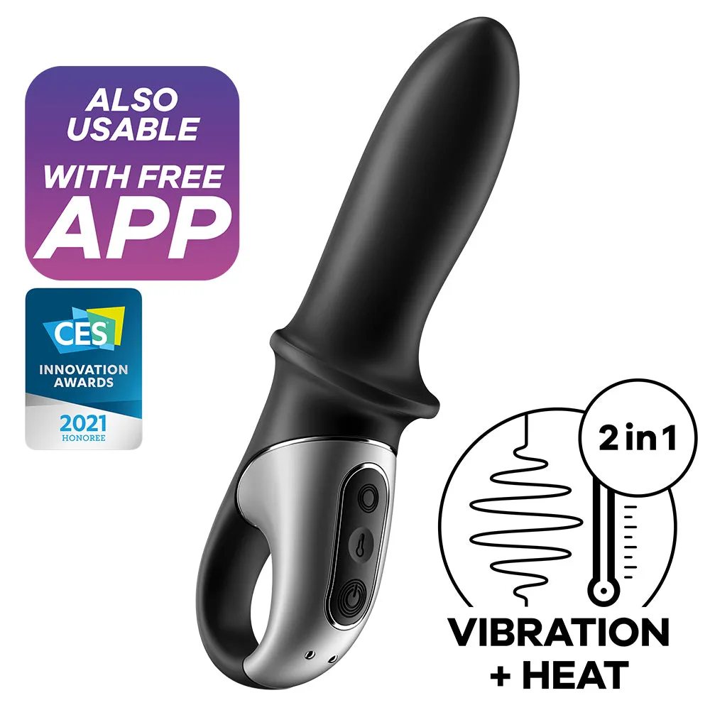 Satisfyer Hot Passion APP Connect G Spot Vibrator Warming Anal Vaginal Sex Toy