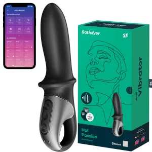 Satisfyer Hot Passion APP Connect G Spot Vibrator Warming Anal Vaginal Sex Toy