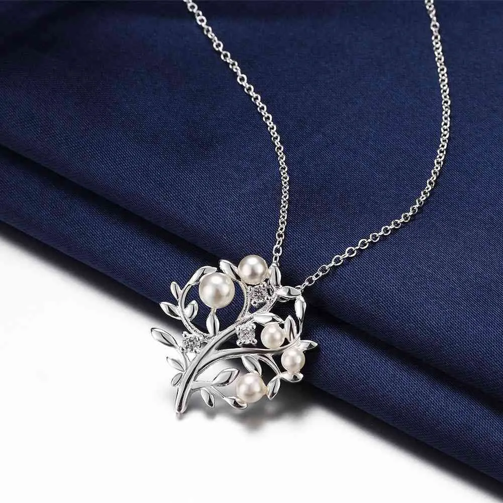 silver pendant necklace Round squid patek Elegant 8 ELY
