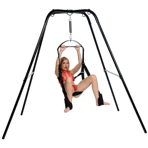Trinity Ultimate Sex Swing Stand Black